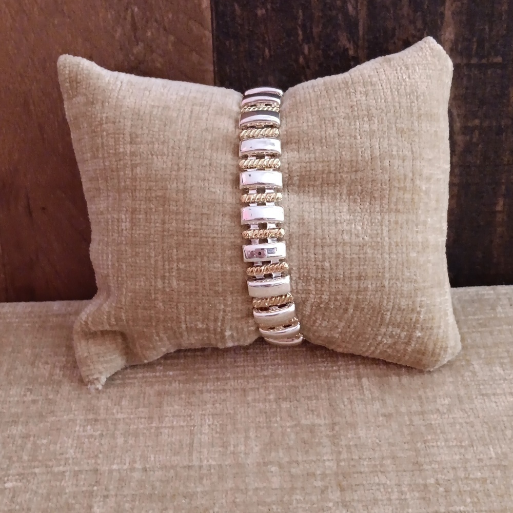 Napier Gold Silver Tone Bracelet